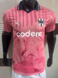 25/26 Monterrey Special Edition White Pink Player Version Soccer Jersey