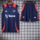 24/25 Man Utd Boyal BlueTank top and shorts suit