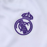 25/26 RMA White  Retro Edition Kids Jacket Tracksuit#E2558(白领）