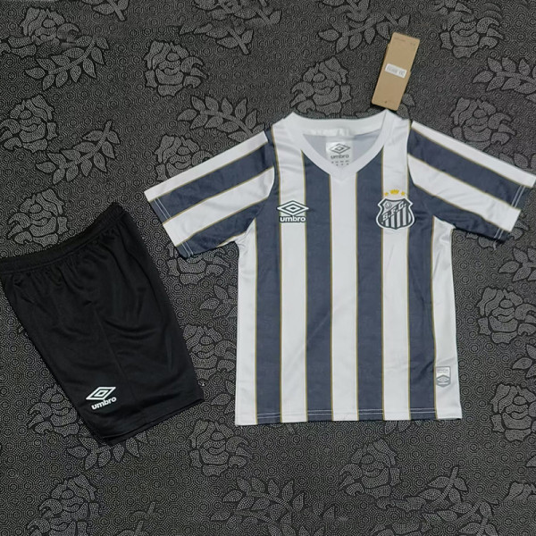 25/26 Santos FC Away  Kids Soccer Jersey