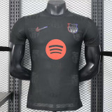 25/26 BAR Team Logo Special Edition Black Player Version Soccer Jersey