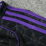 25/26 RMA Black Team Logo Training Short Suit