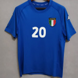 2000 Italy Home Kids Retro Soccer Jersey