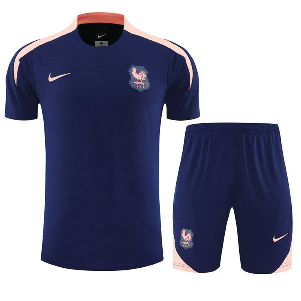 25/26 France Royal Blue Training Short Suit