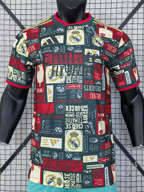 25/26 RMA  Puzzle Special Edition Player Version Soccer Jersey