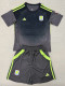 25/26 Aston Villa Goalkeeper Black Kids  Soccer Jersey