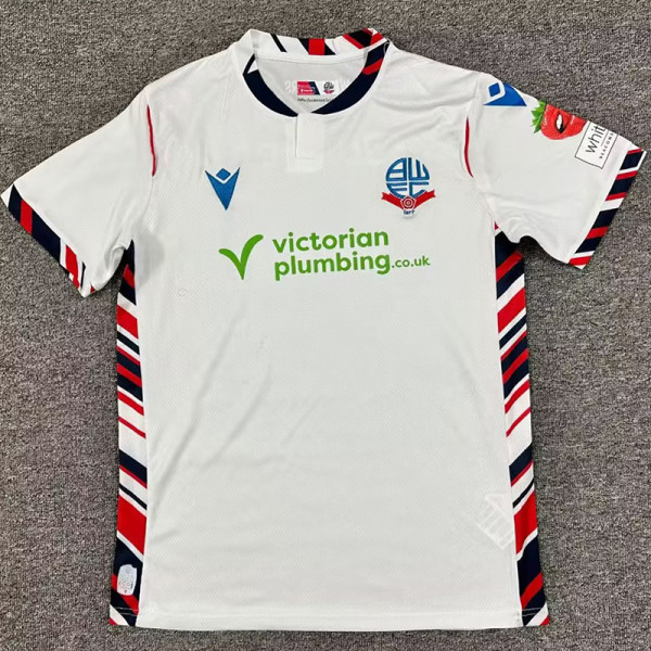 25/26 Bolton  Home Fans Soccer Jersey