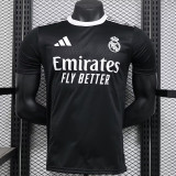 24/25 RMA Black  Player Version Soccer Jersey
