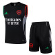 25/26  ARS Black Tank top and shorts suit#D2552