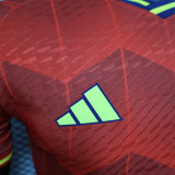2024 Spain Red &Blue Special Edition  Player Version Soccer Jersey