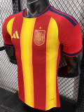 26/27 Spain Special Edition Red& Yellow Player Version Soccer Jersey