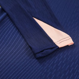 26/27 France Royal Blue Half Pull Tracksuit  (半拉链)