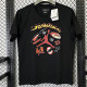 2025 T267 Jordan Fire New Edition  Pure Cotton  Black T-shirt