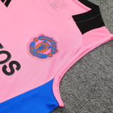 24/25 Man Utd  Pink Tank top and shorts suit