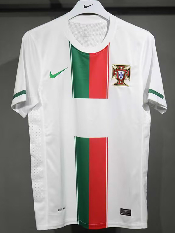 2010 Portugal Away Player Version Retro Soccer Jersey球员
