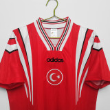 1996 Turkey Home Retro Soccer Jersey