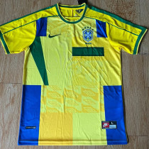 1998 Brazil Special Edition Retro Soccer Jersey