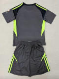 25/26 Aston Villa Goalkeeper Black Kids  Soccer Jersey
