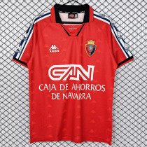 1995/1996 Osasuna Home  Retro Soccer Jersey