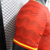 2024 Spain Red &Blue Special Edition  Player Version Soccer Jersey