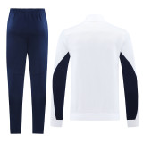 24/25 Marseille White  Jacket Tracksuit 03