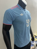 25/26 Inter Miami Sky Blue Player Version  Polo Shirts