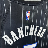 25/26 Magic BANCHERO #5 Black Flying Man Limited Top Quality Hot Pressing NBA Jersey