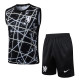 25/26 CHE Black Starry Sky Retro Edition Tank top and shorts suit#D25103