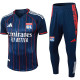25/26 Lyon Away  Player Version  Soccer Jersey&Royal Blue pants