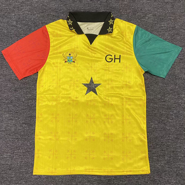 26/27 Ghana Yellow Fans Training Shirts