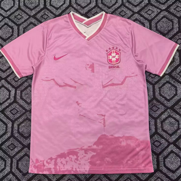 2025 Brazil Goddess Pink  Fans Soccer Jersey