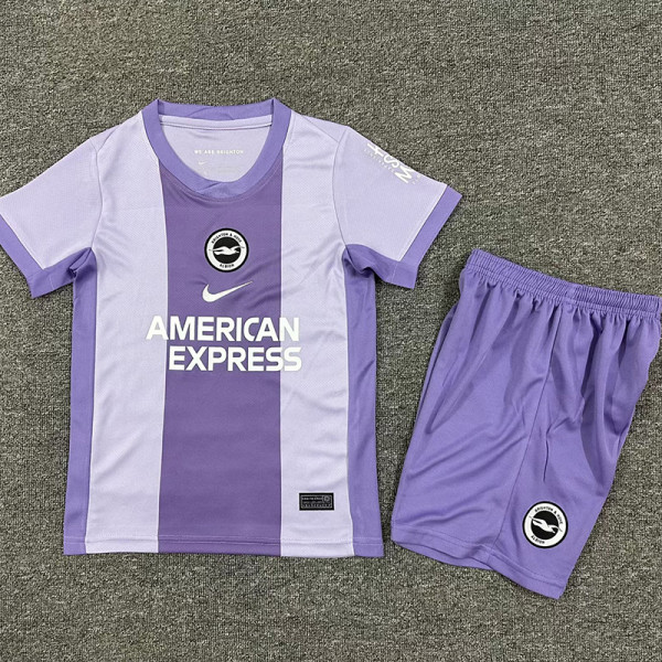 25/26 Brighton Away Kids  Soccer Jersey