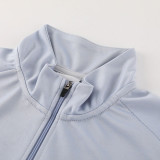 2024 NK Blue Grey Half Zip Sportswear # NB07(半拉链)