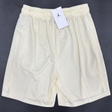 24/25 N60 JOR Yellow Breathable Sports  shorts(带孔)