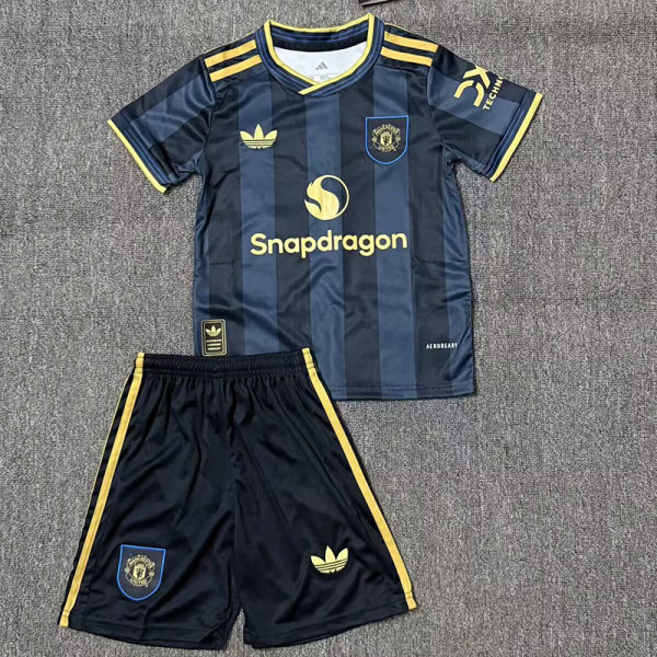 25/26 Man Utd Third Kids Soccer Jersey
