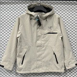 25/26 Archaeopteryx Khaki Thickened Assault  Hooded Windbreaker #H003