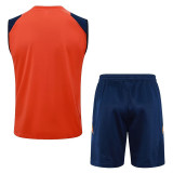 24/25 Man Utd OrangeTank top and shorts suit