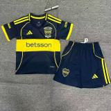 25/26 Boca Juniors Home Kids Soccer Jersey