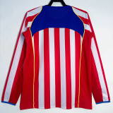 2004/2005 ATM Home  Long Sleeve Retro Soccer Jersey