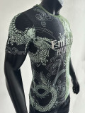 25/26 RMA Black Green Dragon   Player Version Training Shirts