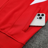 25/26  Bayern Red Jacket Tracksuit