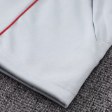 25/26 Bayern Grey Jacket Tracksuit# A2552