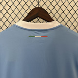 2024 Lazio Blue 50th Anniversary Edition Fans Soccer Jersey
