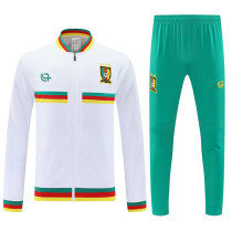 25/26 Cameroon White Jacket Tracksuit