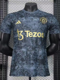 24/25 Man Utd  Stone Rose Special Edition Player Version Soccer Jersey