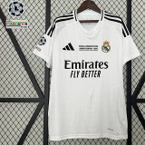 24/25 RMA  Home Long sleeve Fans Soccer Jersey （长袖）