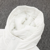 24/25 Dortmund White Hooded Cotton Coat G251