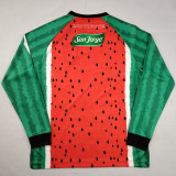 25/26 Palestino Deportivo Fourth  Long Sleeve  Fans Soccer Jersey