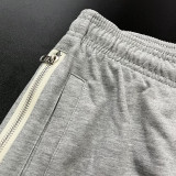 24/25 New NK Grey Cotton zipper shorts(M11、口带拉链、全棉)