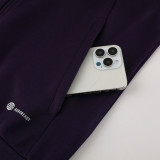 24/25  Bayern Gray PurpleJacket Tracksuit(03)